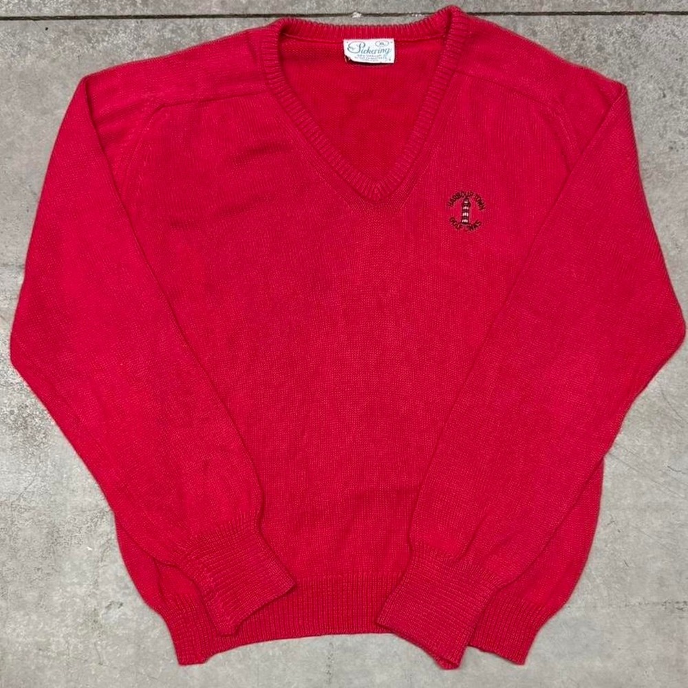 Harbour Town Golf Course RBC Heritage Vintags 90s Pickering Sweater Sz XL
